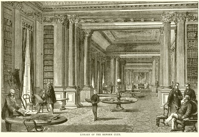 Reformklubbens bibliotek av English School