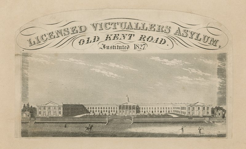 Licensed Victuallers Asylum på Old Kent Road av English School