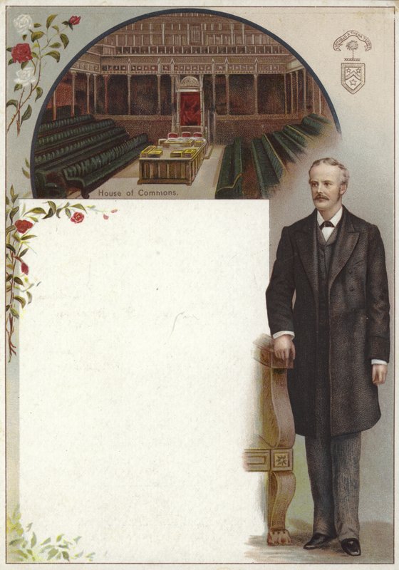 Liebig-kort med Arthur Balfour av English School