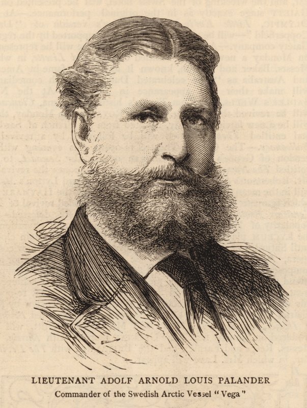 Løytnant Adolf Arnold Louis Palander (gravering) av English School