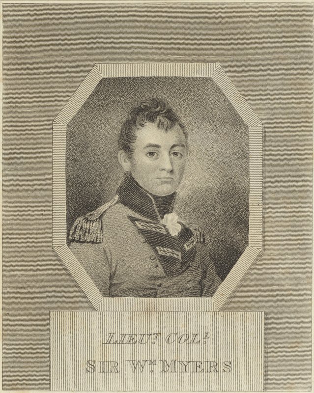 Oberstløytnant Sir William Meyers av English School