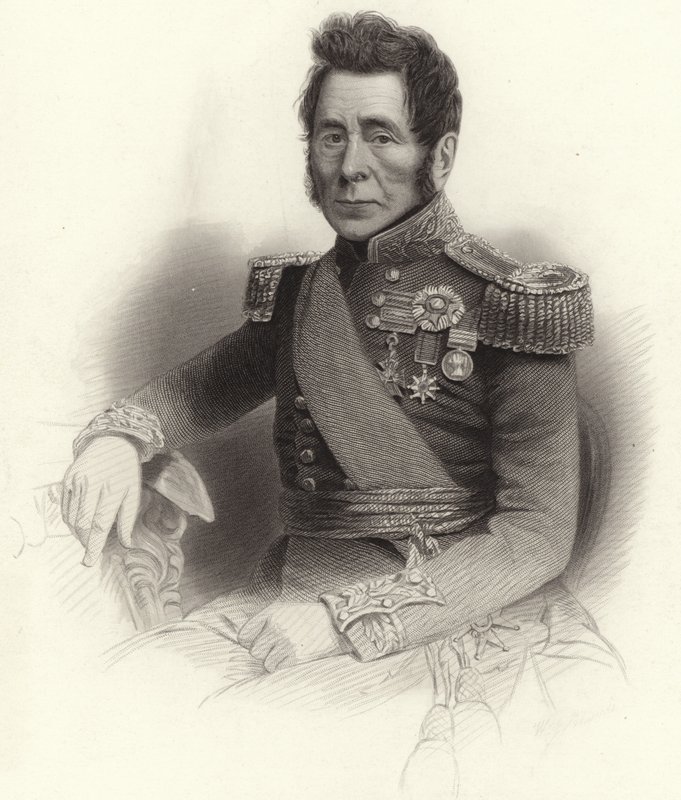 Generalløytnant Sir John Fox Burgoyne av English School