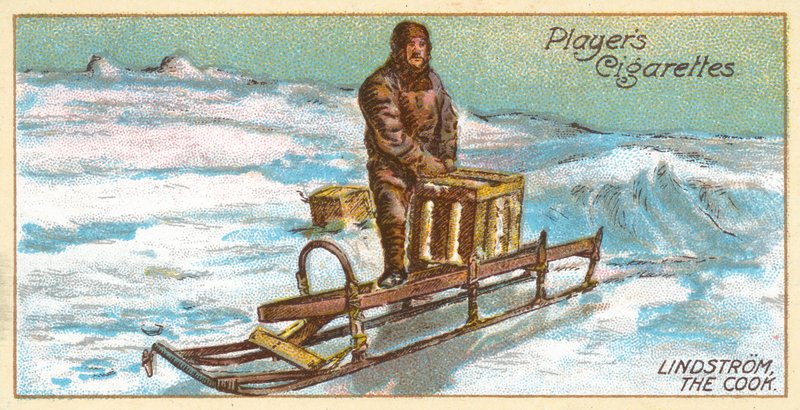 Kokken Lindstrom (chromolitho) av English School