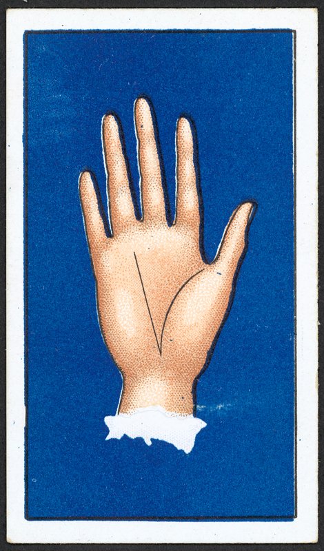 Line of Fortune (farge litho) av English School