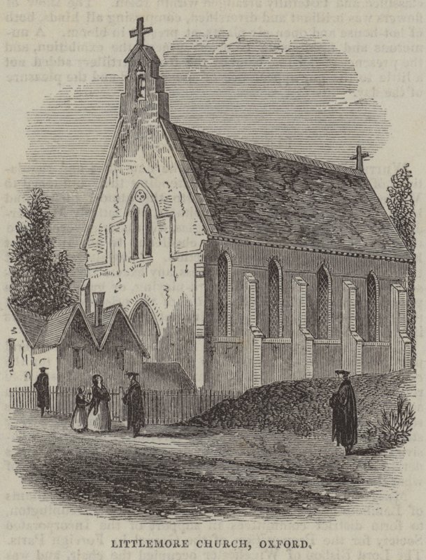 Littlemore Church, Oxford (gravering) av English School