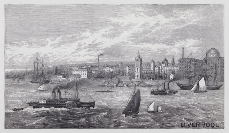 Liverpool (gravering) av English School