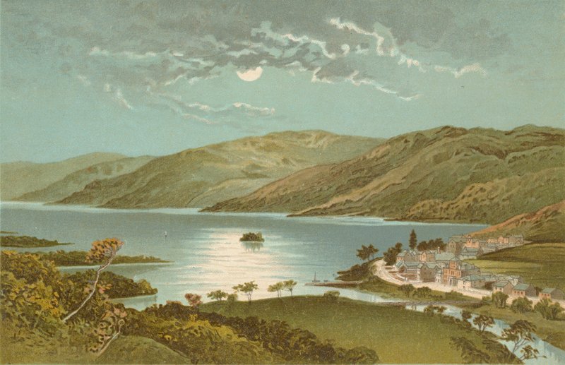 Loch Earn og St Fillans av English School