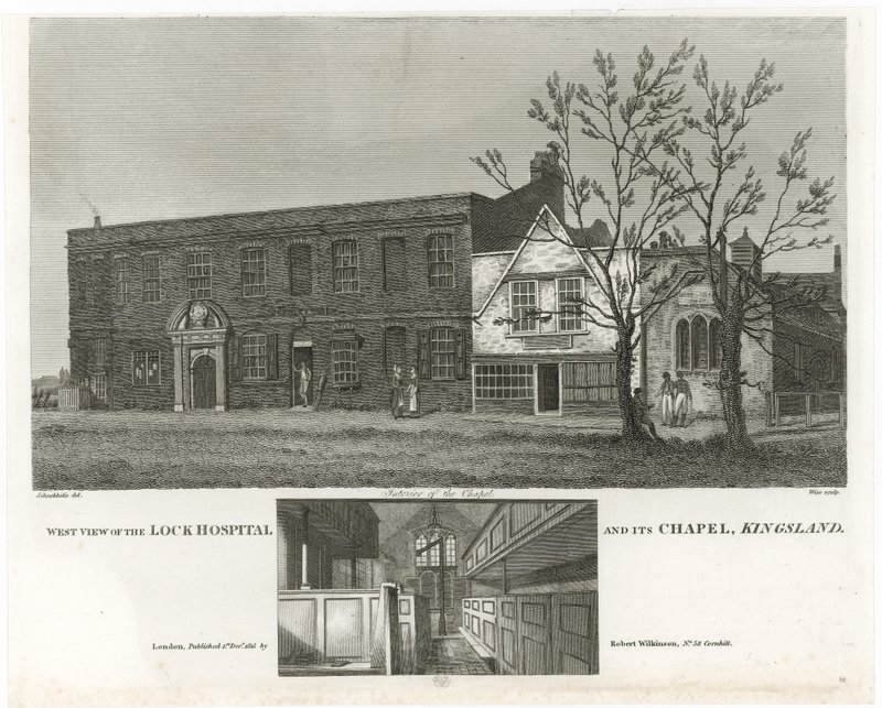 Lock Hospital og dets kapell, Kingsland av English School