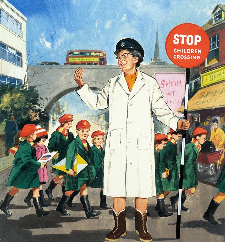 Lollipop dame av English School