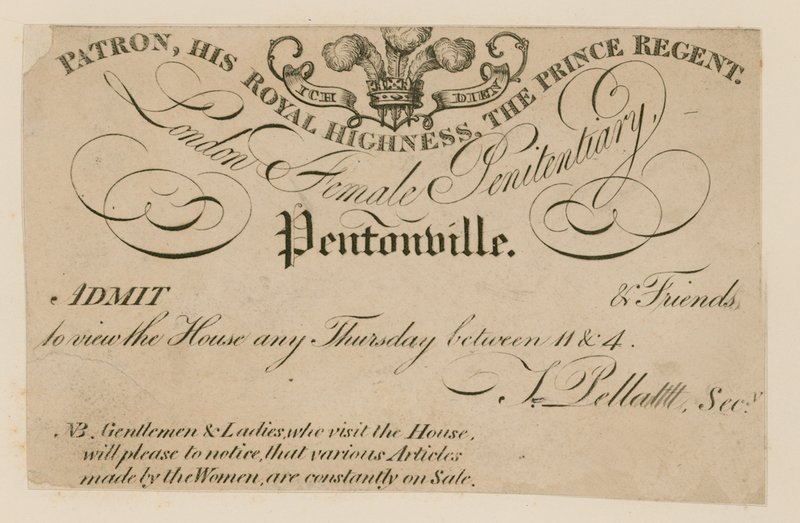 London Female Penitentiary, Clerkenwell av English School
