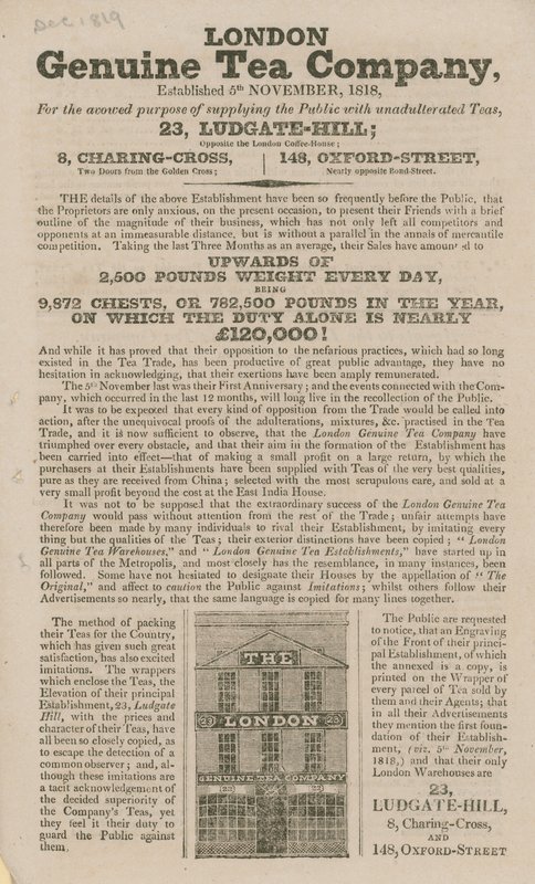 London Genuine Tea Company av English School