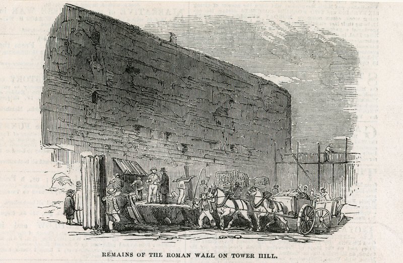 Londonmuren - Tower Hill av English School