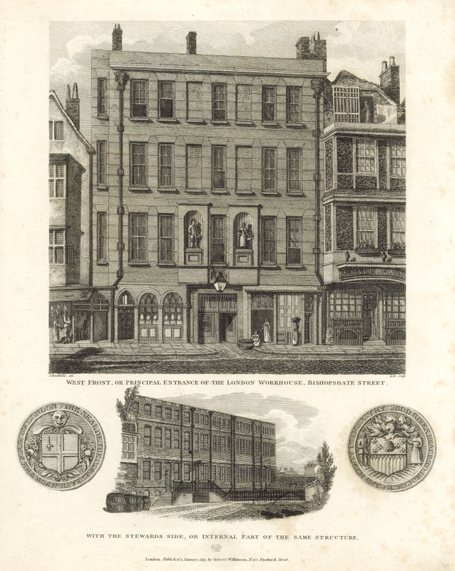 London Workhouse, Bishopsgate Street av English School