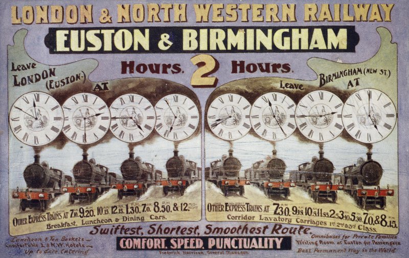 London og North Western Railway, Euston og Birmingham av English School