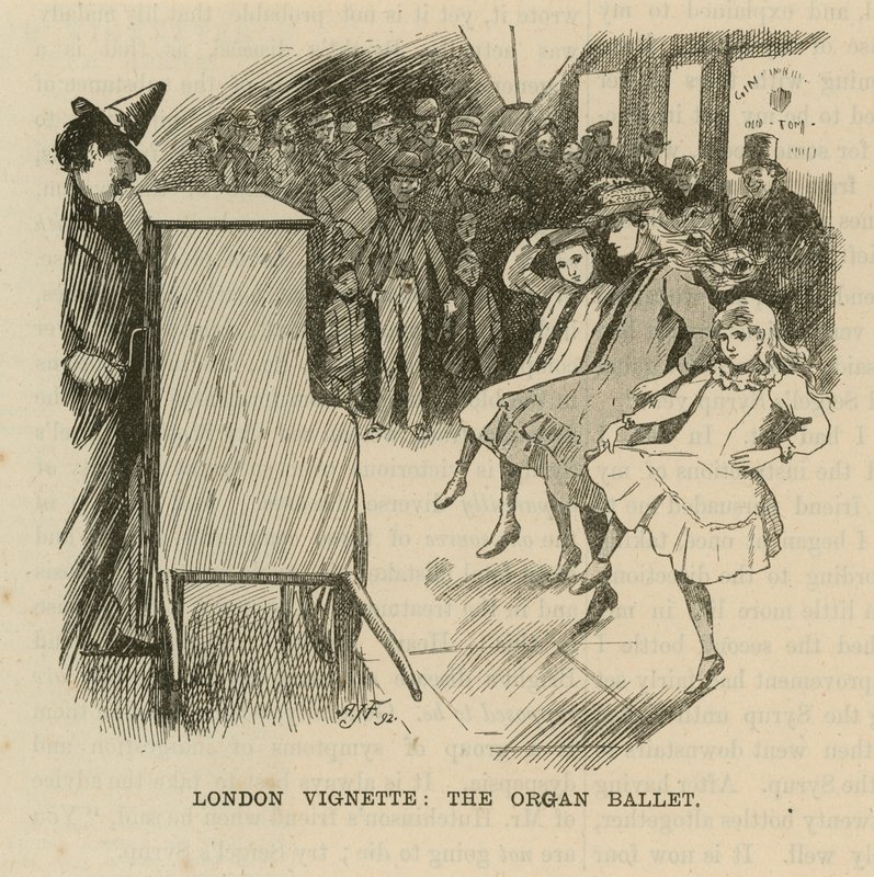Londonvignett: orgelballetten av English School
