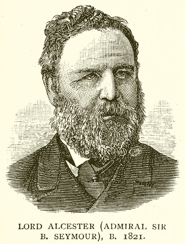 Lord Alcester (admiral Sir B. Seymour), F. 1821 av English School