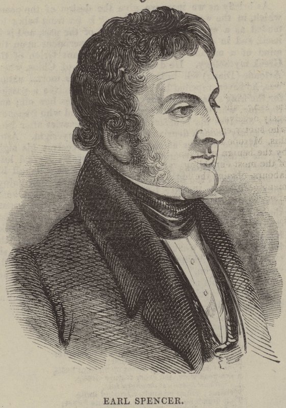Lord Althorp, jarl Spencer av English School