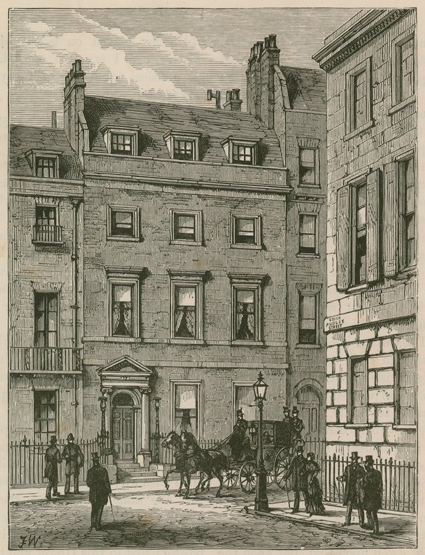 Lord Beaconsfields hus, 19 Curzon Street, Mayfair av English School