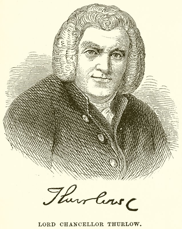 Lord Chancellor Thurlow av English School