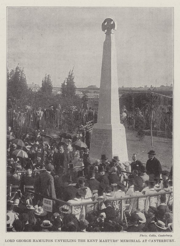 Lord George Hamilton avduker Kent Martyrs
