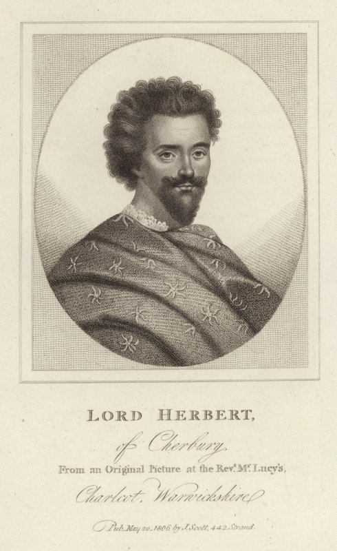 Lord Herbert av Cherbury av English School