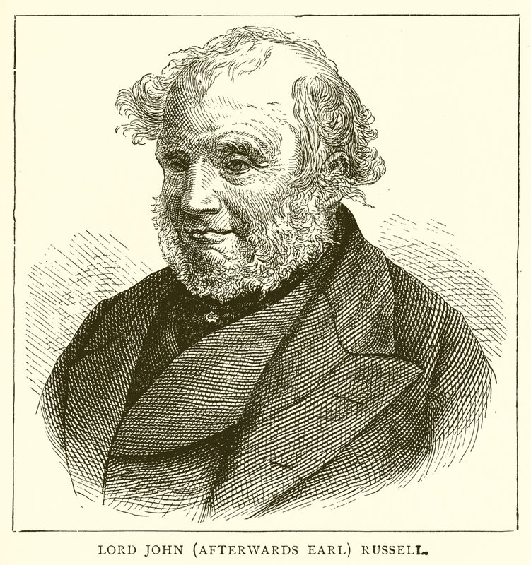 Lord John (etterpå Earl) Russell av English School