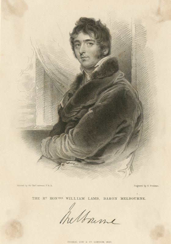 Lord Melbourne av English School