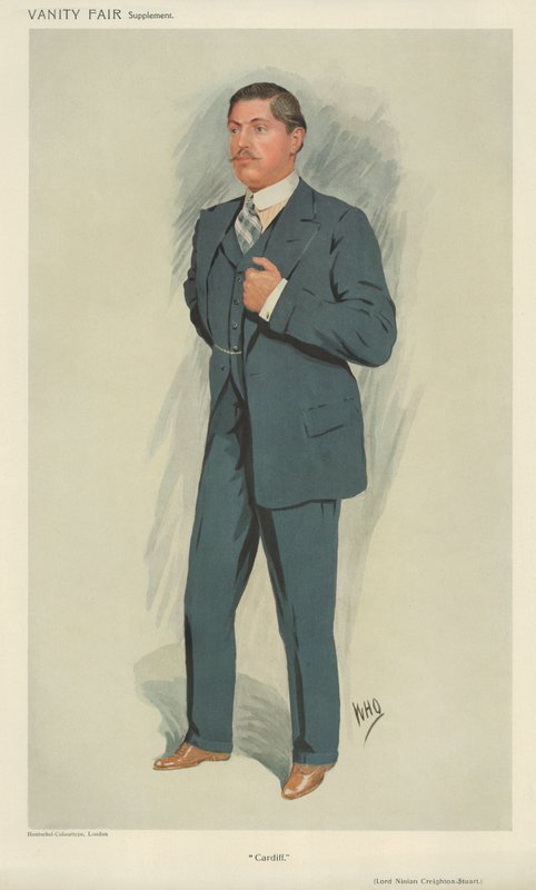 Lord Ninian Crichton-Stuart av English School