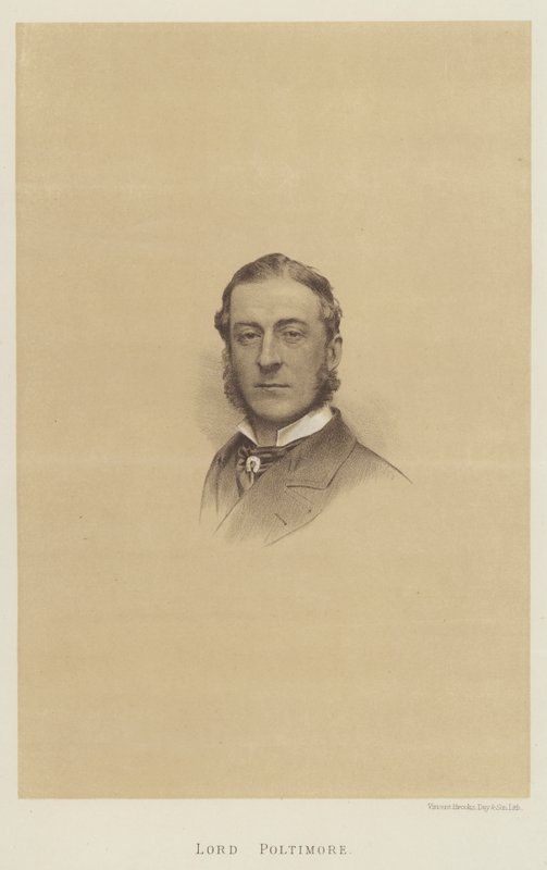 Lord Poltimore (litho) av English School