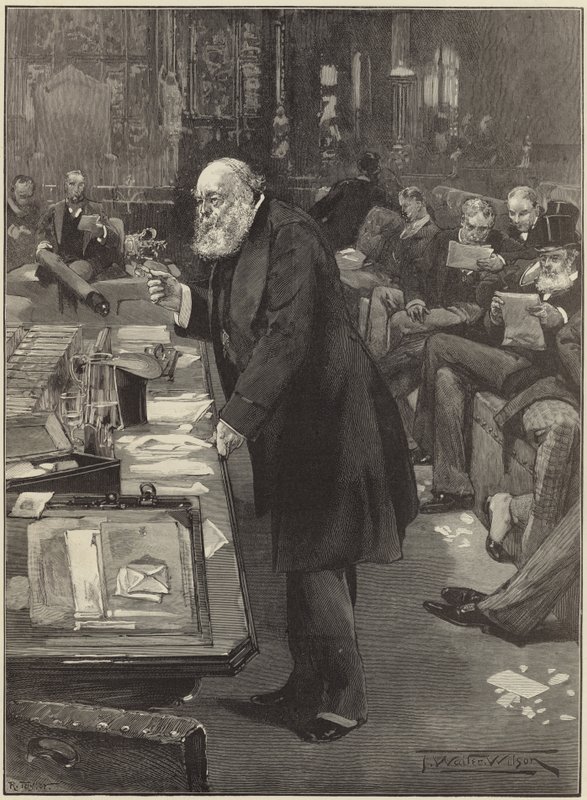Lord Salisbury om menighetsrådsloven i House of Lords av English School