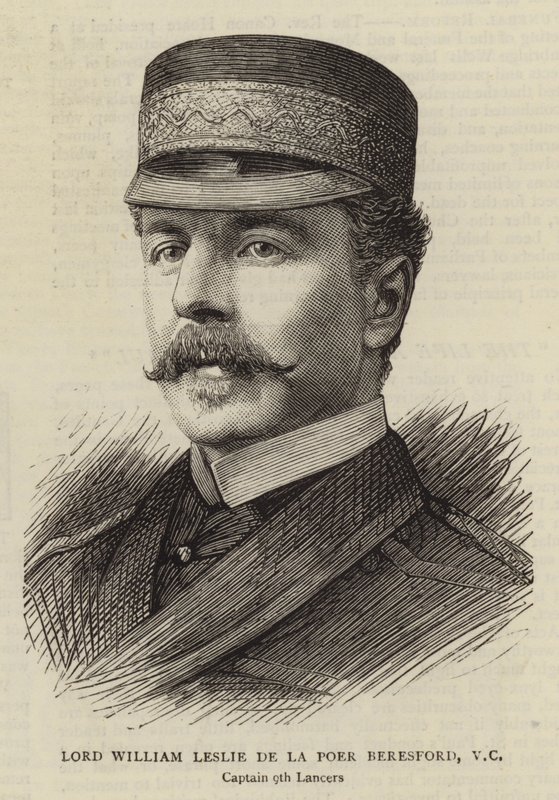Lord William Leslie de la Poer Beresford, VC (gravering) av English School