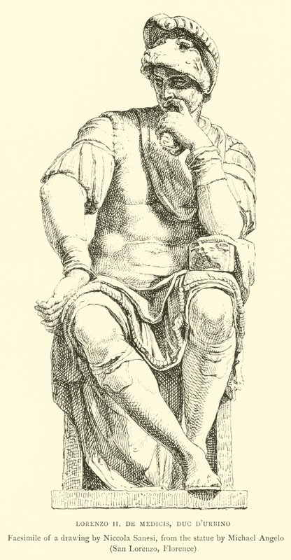 Lorenzo II, De Medici, Duc dUrbino av English School