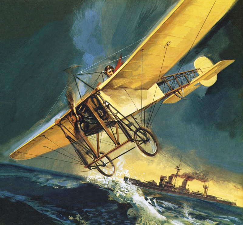 Louis Bleriot, luftfartspioner av English School