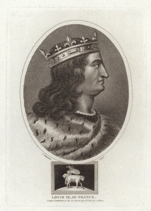Ludvig IX av Frankrike av English School