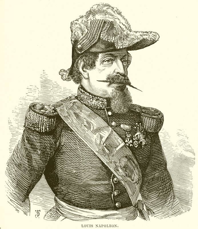 Louis Napoleon av English School
