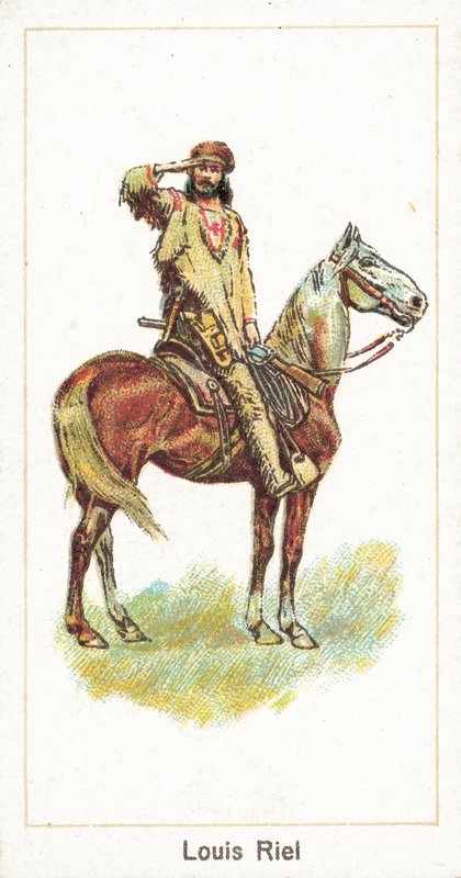 Louis Riel (kromolitografi) av English School
