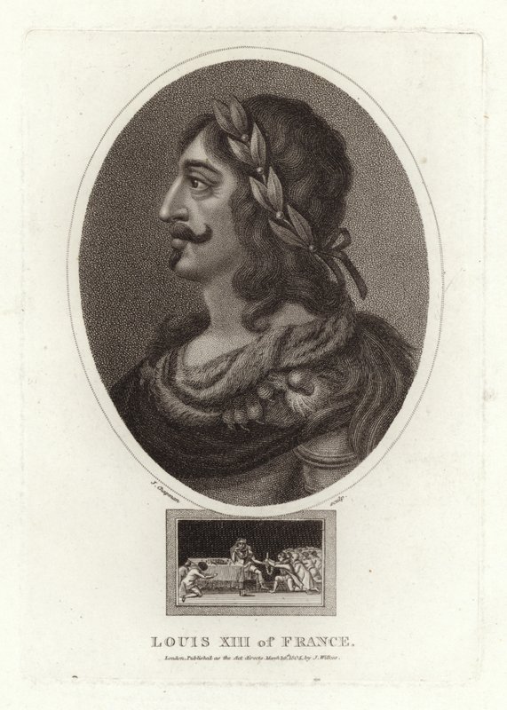 Ludvig XIII av Frankrike av English School