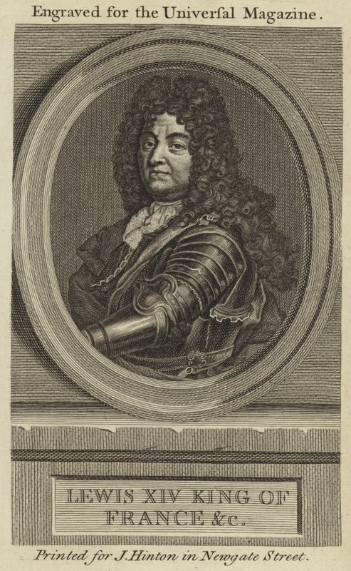 Ludvig XIV, konge av Frankrike av English School