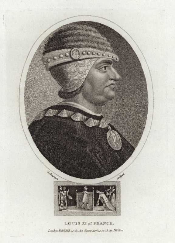Louis XI av Frankrike av English School