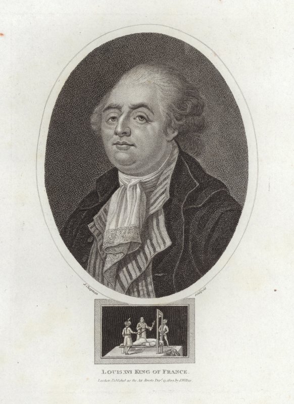 Ludvig XVI, konge av Frankrike av English School