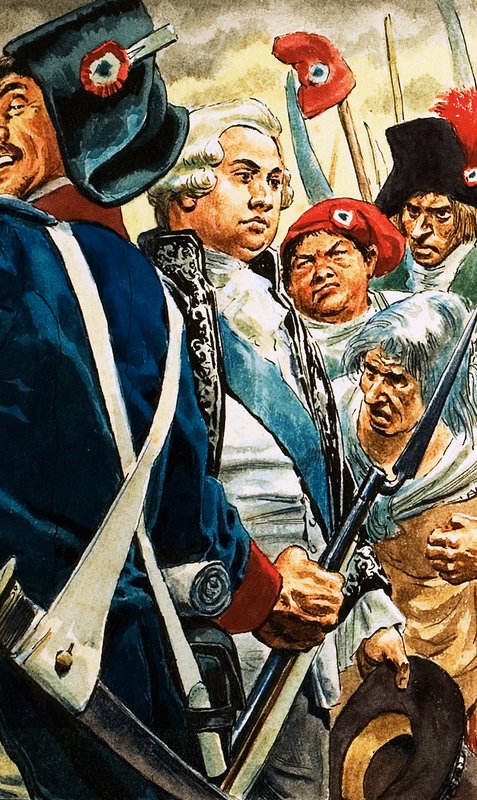 Louis XVI og den franske revolusjonen av English School