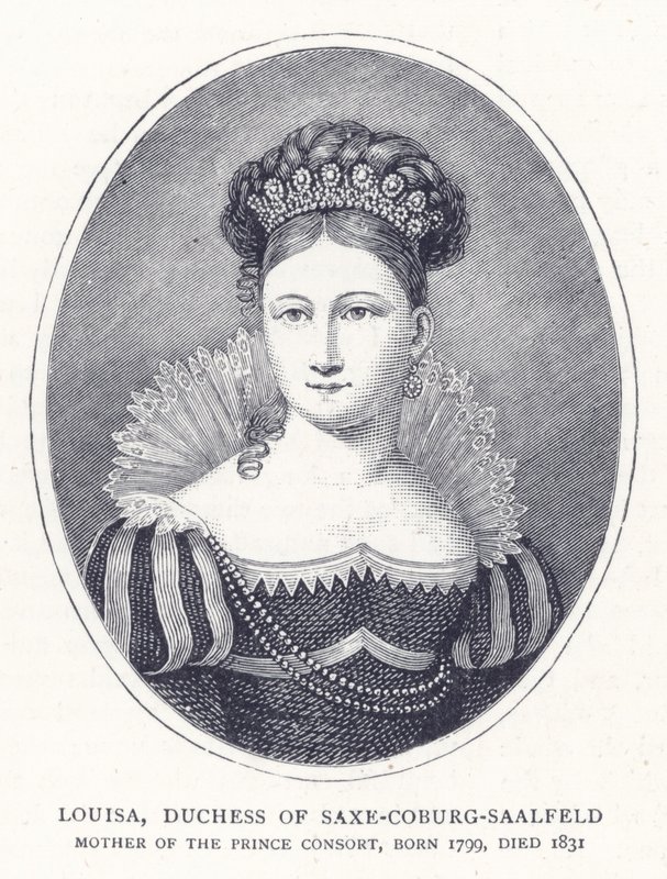 Louisa, hertuginne av Sachsen-Coburg-Saalfeld av English School