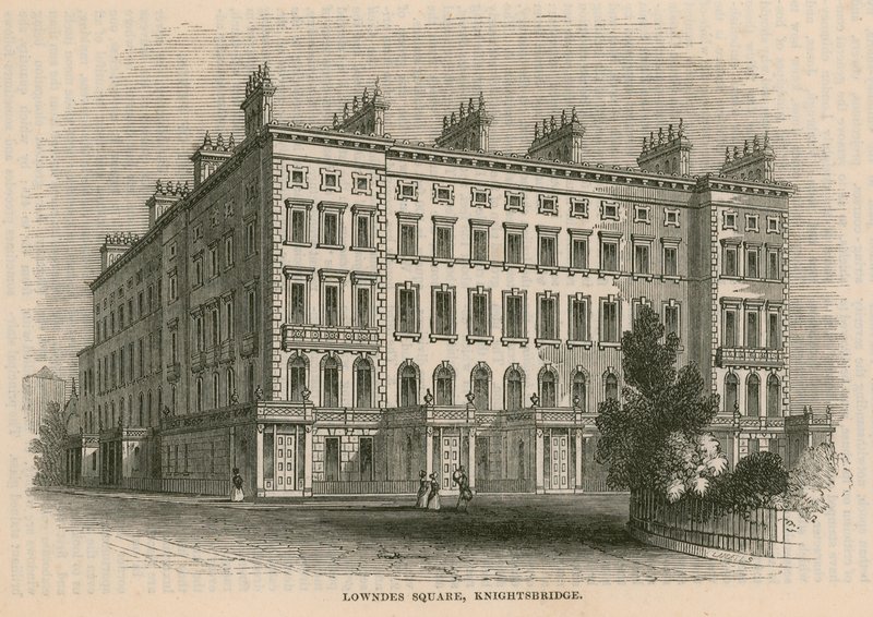 Lowndes Square, Knightsbridge, London av English School