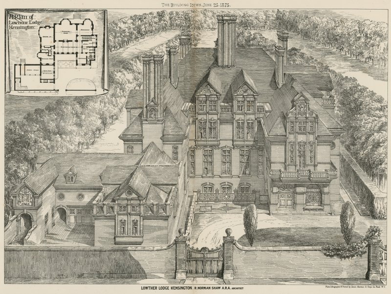 Lowther Lodge, Kensington, London av English School