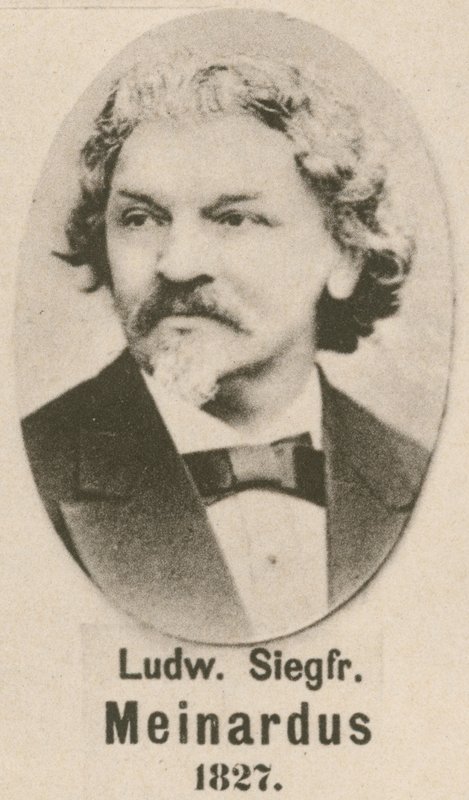 Ludwig Siegfried Meinardus (gravyr) av English School