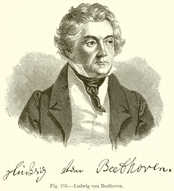 Ludwig van Beethoven av English School