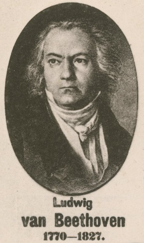 Ludwig van Beethoven (gravering) av English School