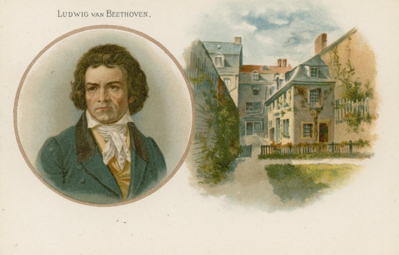 Ludwig van Beethoven , tysk komponist og pianist av English School