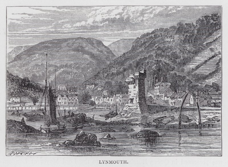 Lynmouth (gravering) av English School