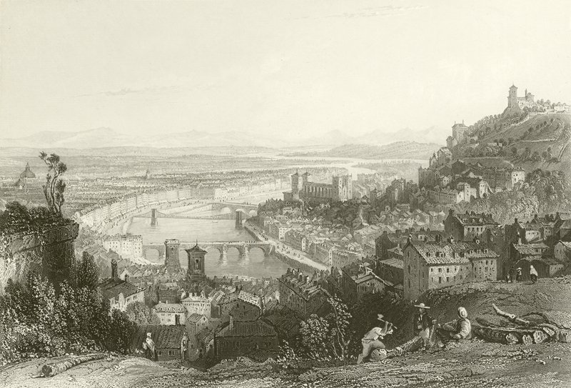 Lyons, fra La Croix Roufse av English School